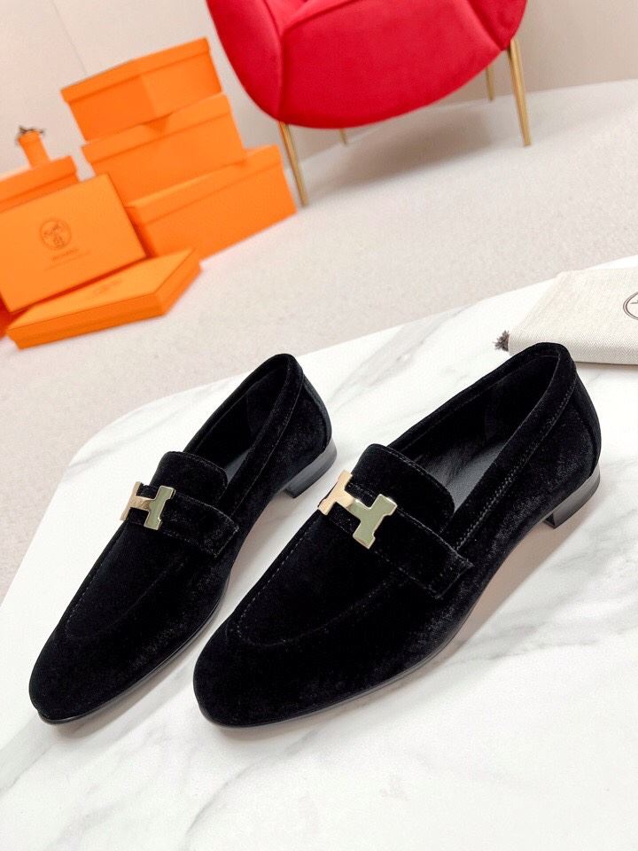 Hermes Leather Shoes